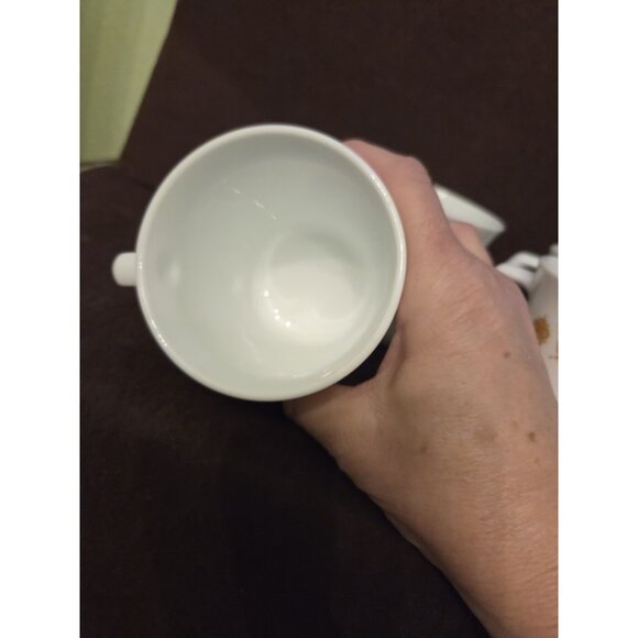 Set of 4 Pyrex Corning Corelle Butterfly Gold Coffee Mugs Retro 1970s - Picture 5 of 5